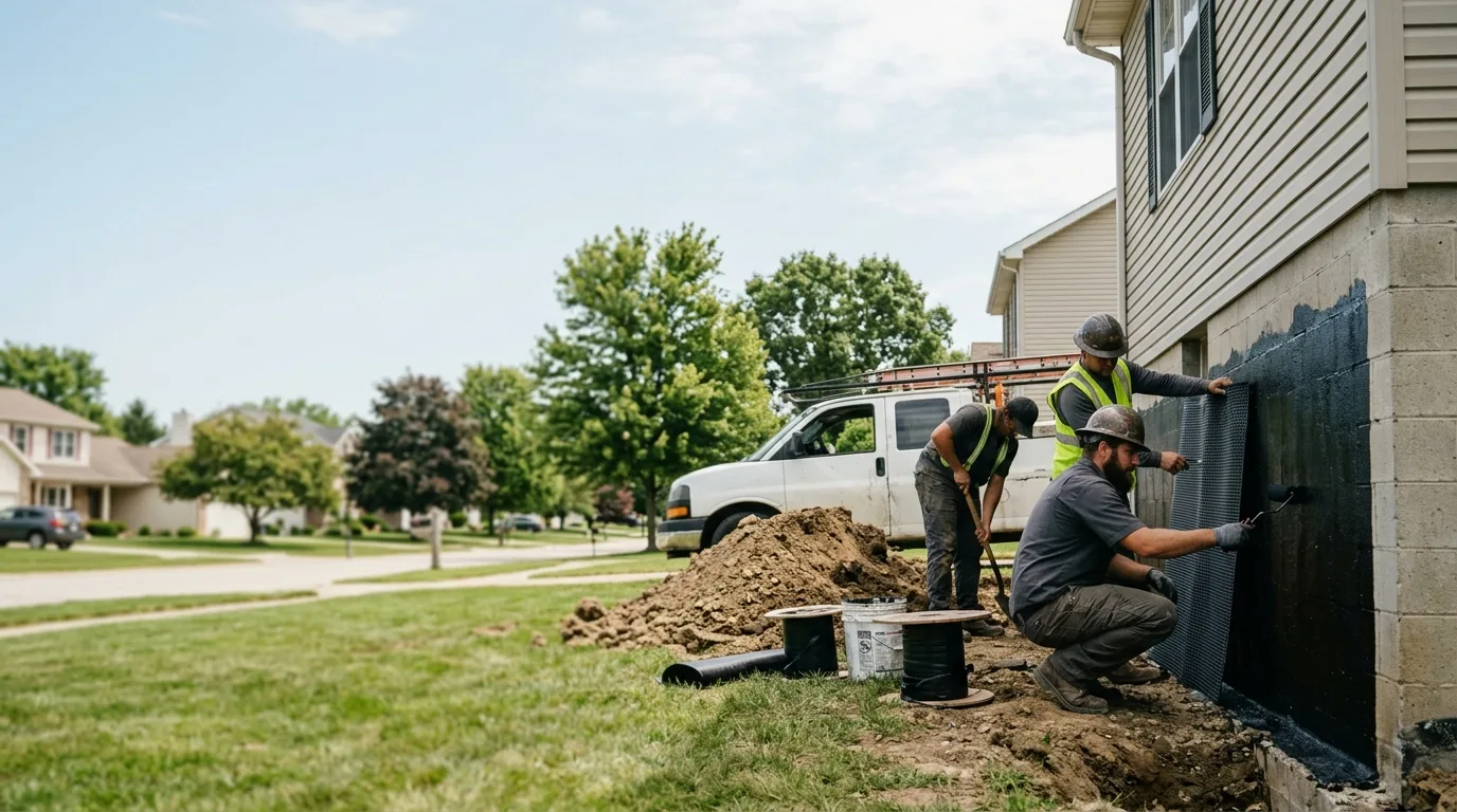 Basement Waterproofing in Glenmont, OH near me
